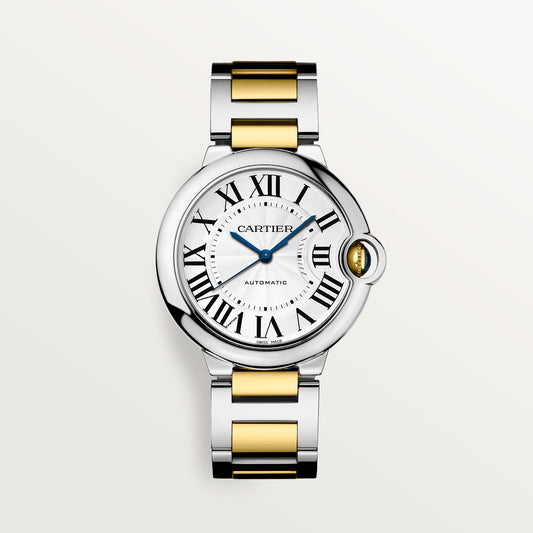 BALLON BLEU-GRIS/JAUNE 36mm